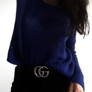 Royal Blue Sweater